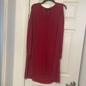 Elegant Red Women's Dress